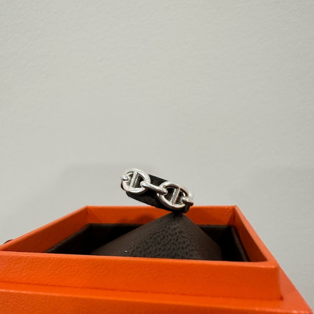 Hermes Chaine D’ancre Enchainee Ring, Small Model